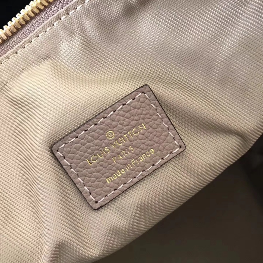M43743, LOUIS VUITTON LV, PONTHIEU PM Monogram Empreinte leather