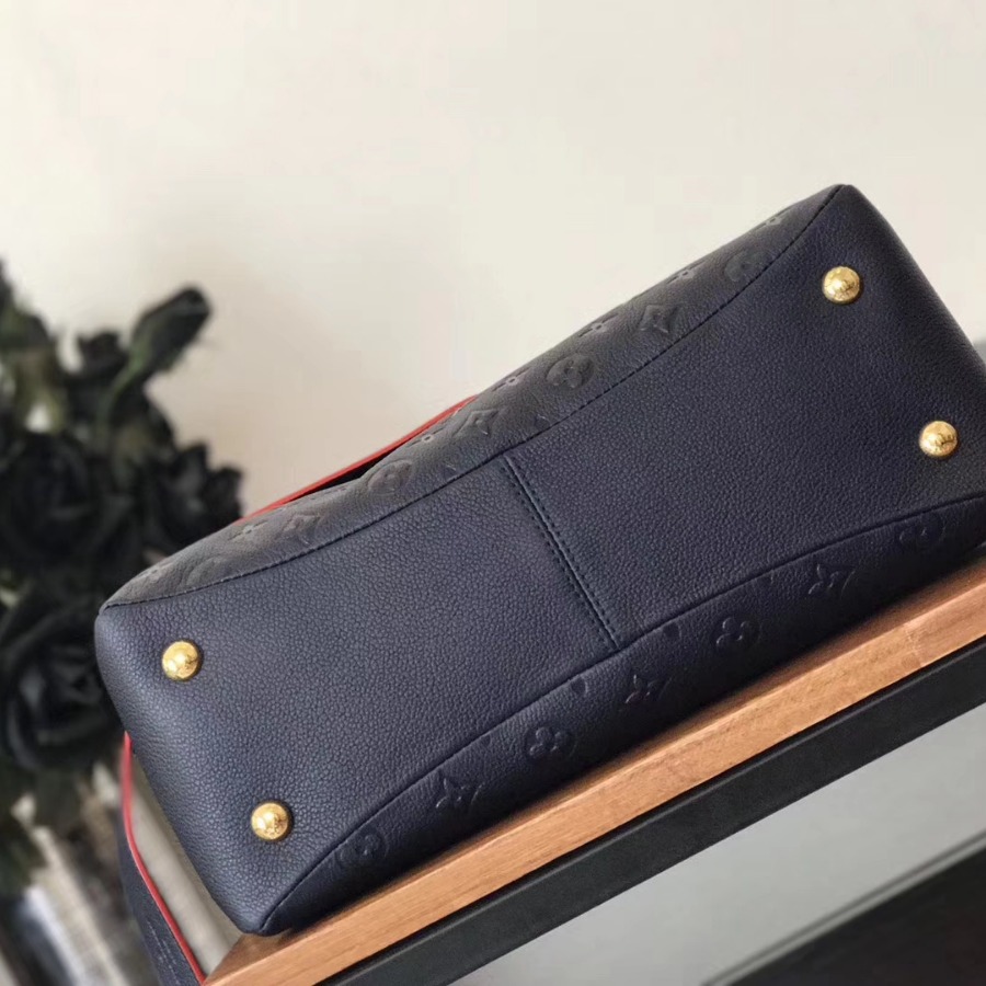 M43721, LOUIS VUITTON LV, PONTHIEU PM Monogram Empreinte leather