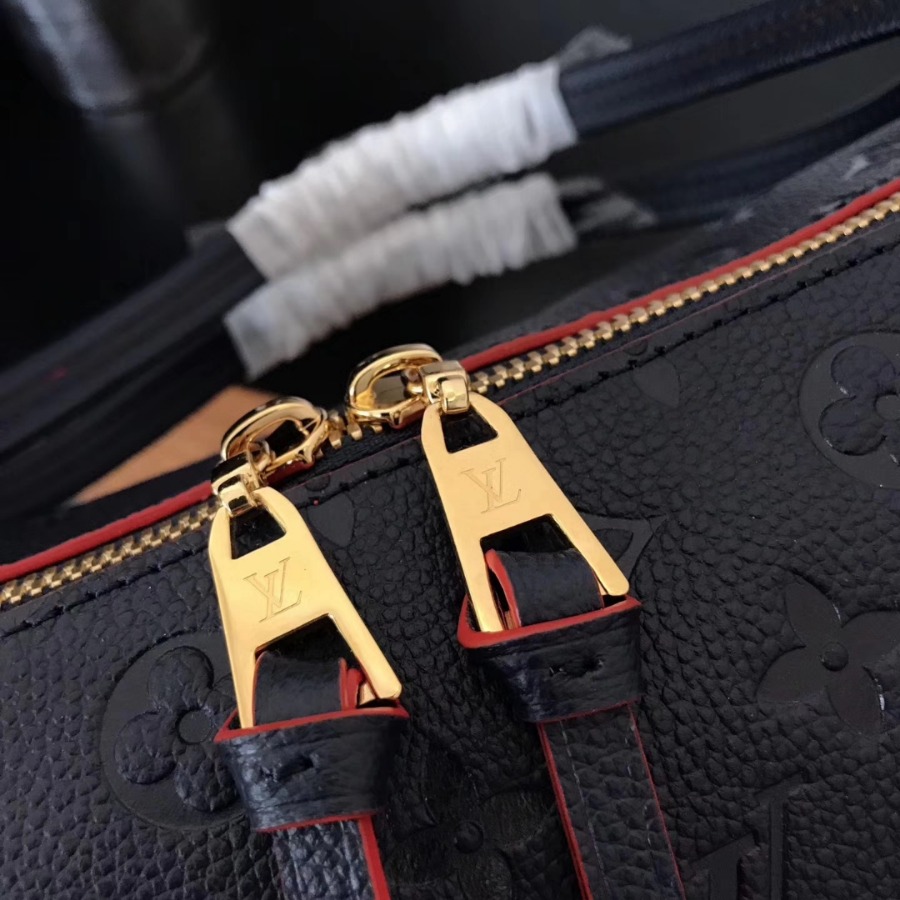 M43721, LOUIS VUITTON LV, PONTHIEU PM Monogram Empreinte leather