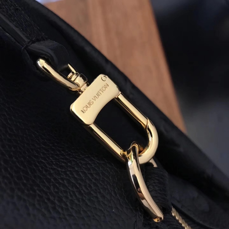 M43719, LOUIS VUITTON LV, PONTHIEU PM Monogram Empreinte leather