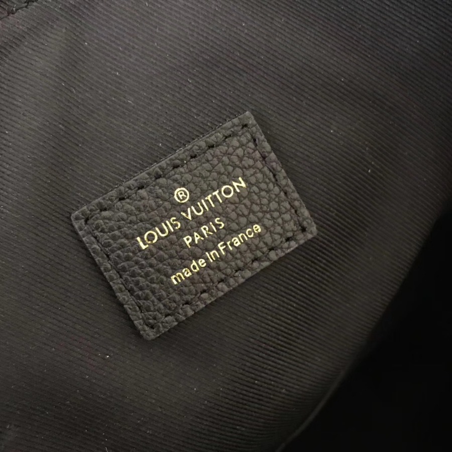 M43719, LOUIS VUITTON LV, PONTHIEU PM Monogram Empreinte leather