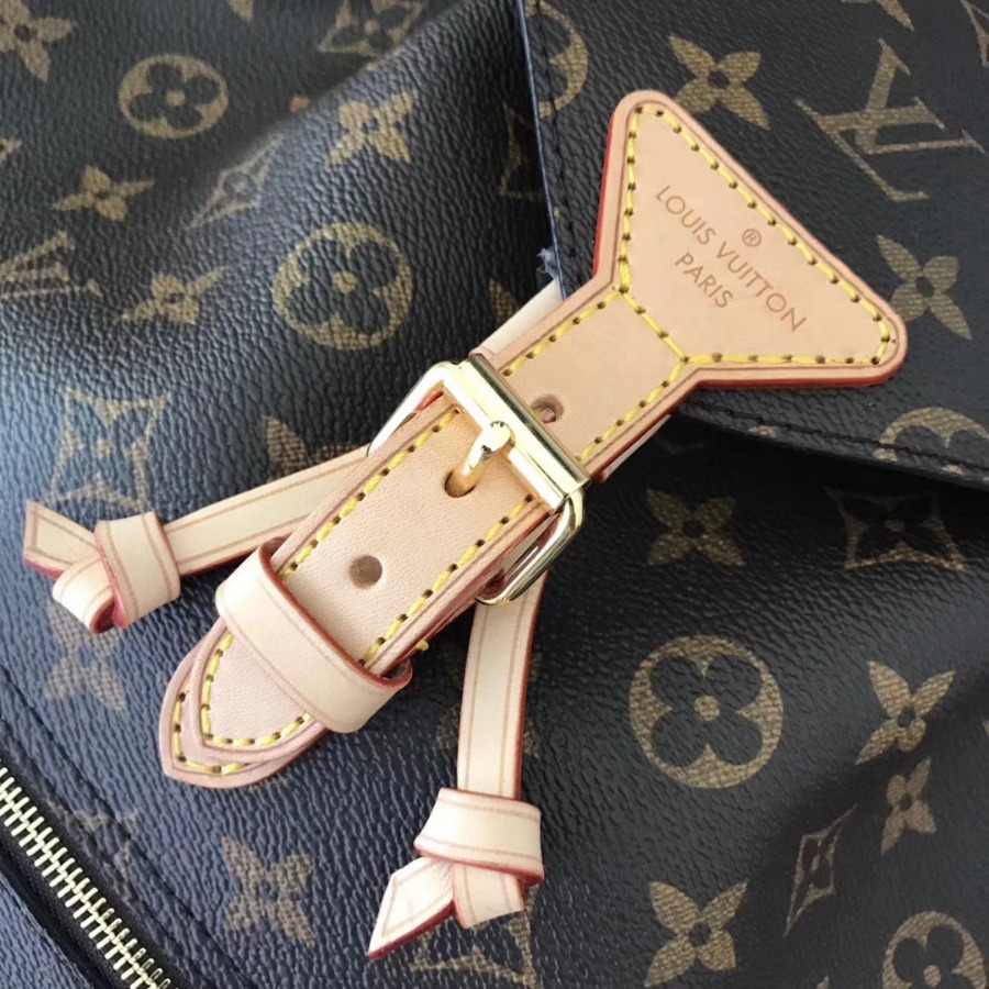 M43431, LOUIS VUITTON LV BACKPACK, MONTSOURIS Monogram coated canvas