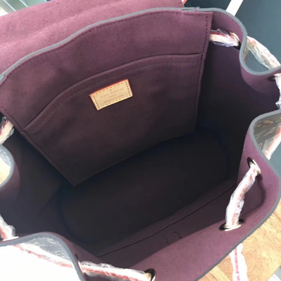 M43431, LOUIS VUITTON LV BACKPACK, MONTSOURIS Monogram coated canvas
