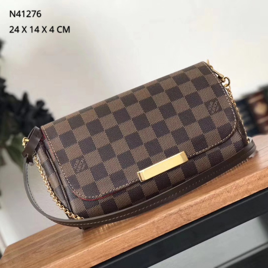 N41276, LOUIS VUITTON LV, FAVORITE PM CLUTSHES & EVEING, CROSS BODY BAGS