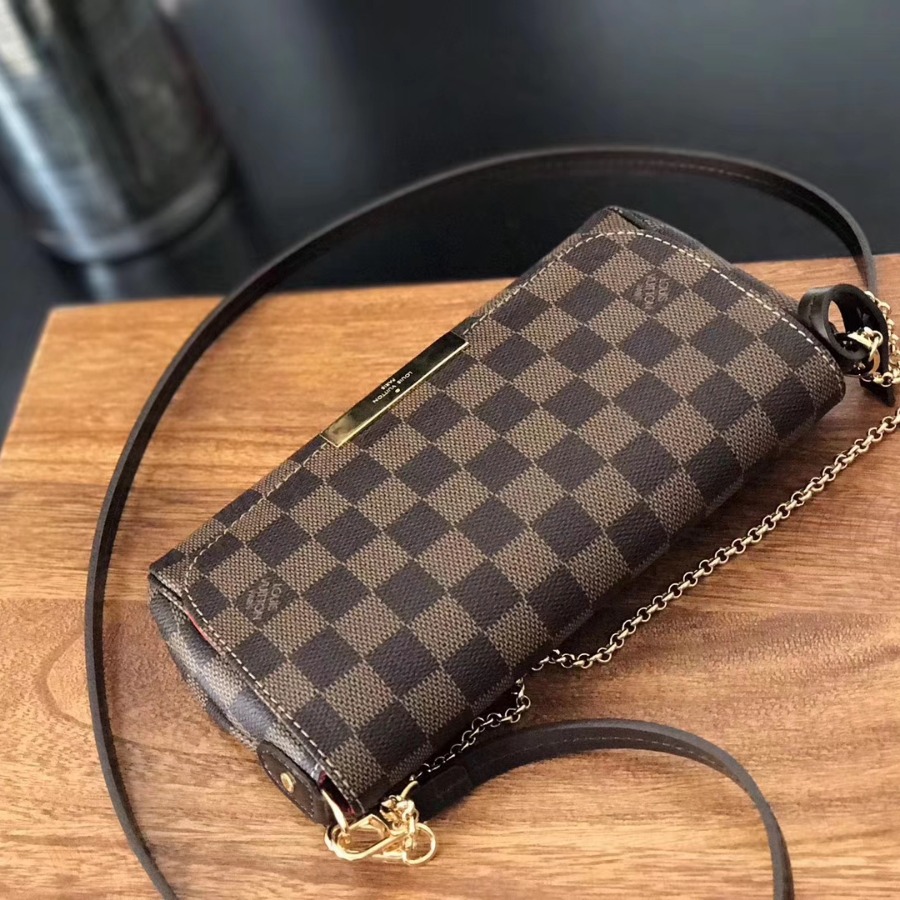 N41276, LOUIS VUITTON LV, FAVORITE PM CLUTSHES & EVEING, CROSS BODY BAGS