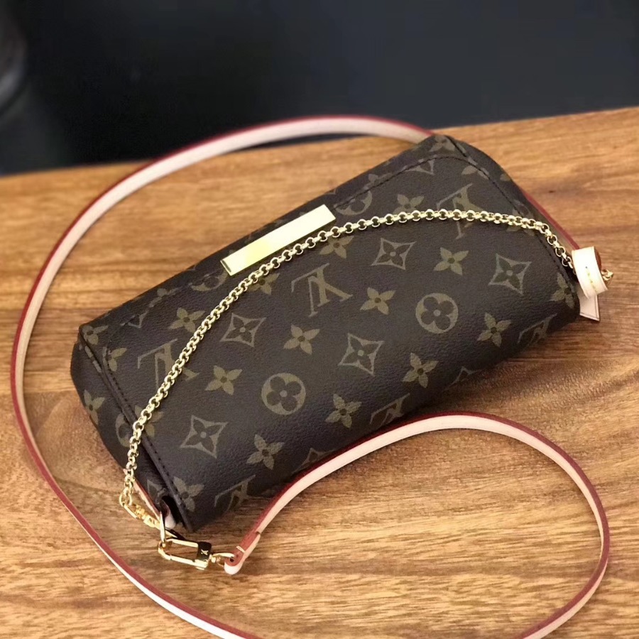 M40717, LOUIS VUITTON LV, FAVORITE PM CLUTSHES & EVEING, CROSS BODY BAGS