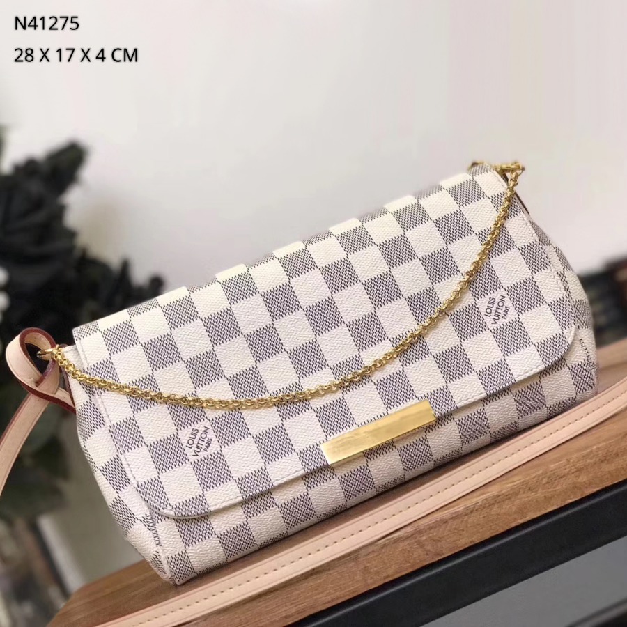 N41275, LOUIS VUITTON LV, FAVORITE MM CLUTSHES & EVEING, CROSS BODY BAGS