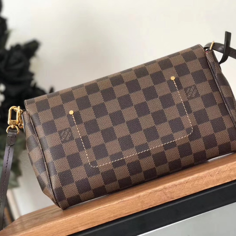N41129, LOUIS VUITTON LV, FAVORITE MM CLUTSHES & EVEING, CROSS BODY BAGS