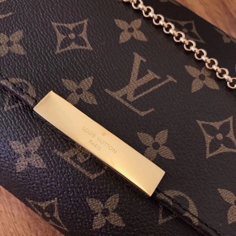 M40718, LOUIS VUITTON LV, FAVORITE MM CLUTSHES & EVEING, CROSS BODY BAGS