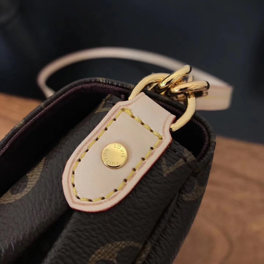 M40718, LOUIS VUITTON LV, FAVORITE MM CLUTSHES & EVEING, CROSS BODY BAGS