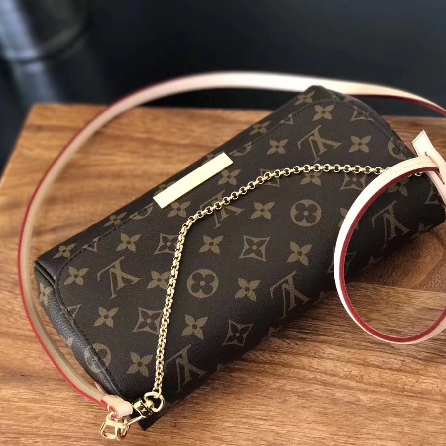 M40718, LOUIS VUITTON LV, FAVORITE MM CLUTSHES & EVEING, CROSS BODY BAGS