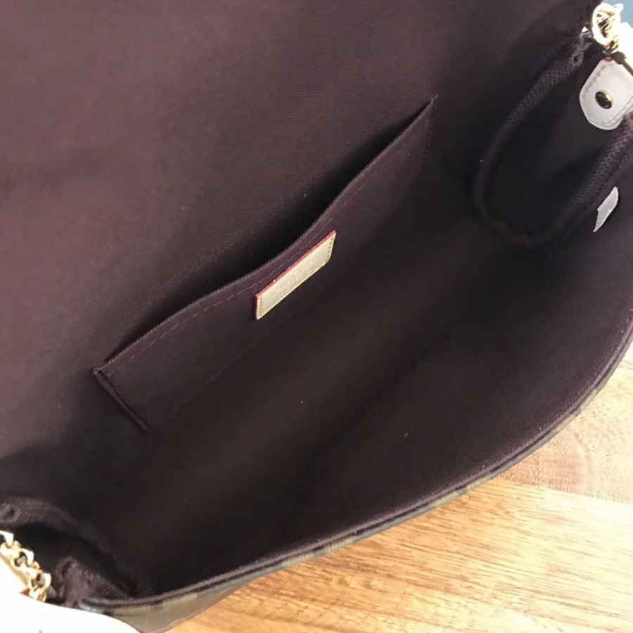 M40718, LOUIS VUITTON LV, FAVORITE MM CLUTSHES & EVEING, CROSS BODY BAGS