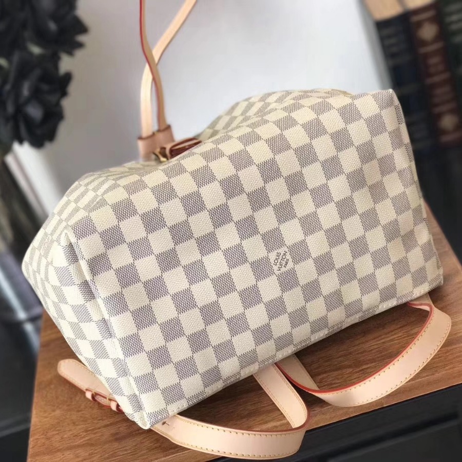 N41578, LOUIS VUITTON LV, SPERONE Damier Azur canvas Backpacks