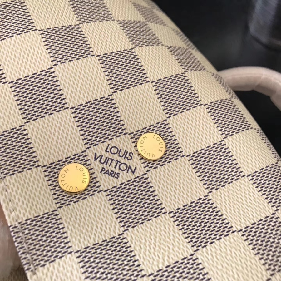 N41578, LOUIS VUITTON LV, SPERONE Damier Azur canvas Backpacks