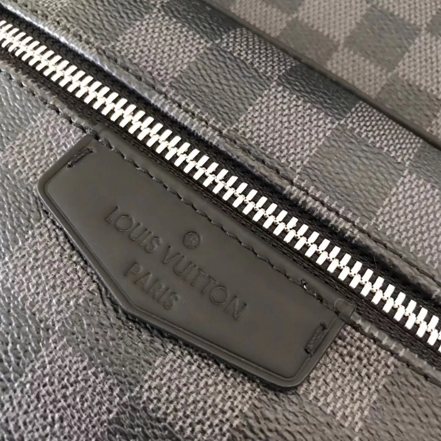 N41473, LOUIS VUITTON LV, Josh backpack Damier coated canvas in Graphite