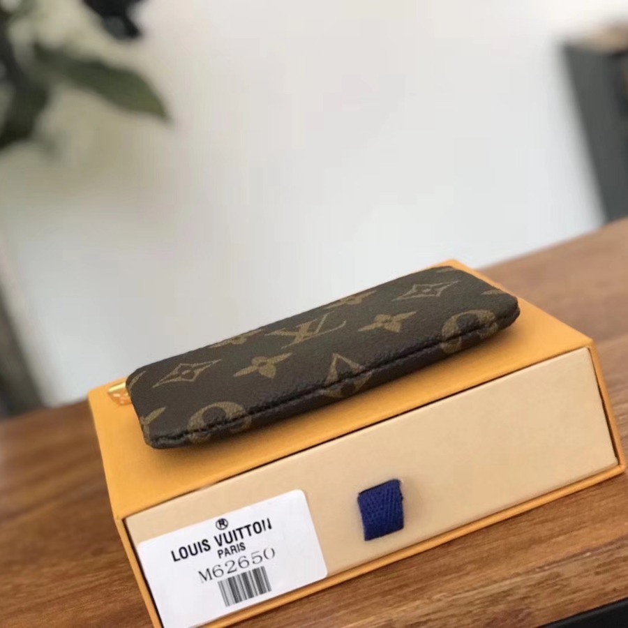 M62650, LOUIS VUITTON LV, KEY POUCH Monogram Canvas