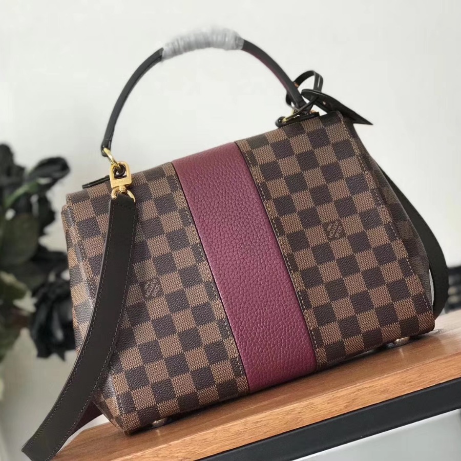 N64416, LOUIS VUITTON LV, Bond Street Mahina Leather Handbag