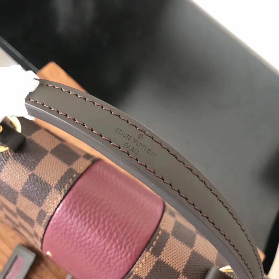 N64416, LOUIS VUITTON LV, Bond Street Mahina Leather Handbag