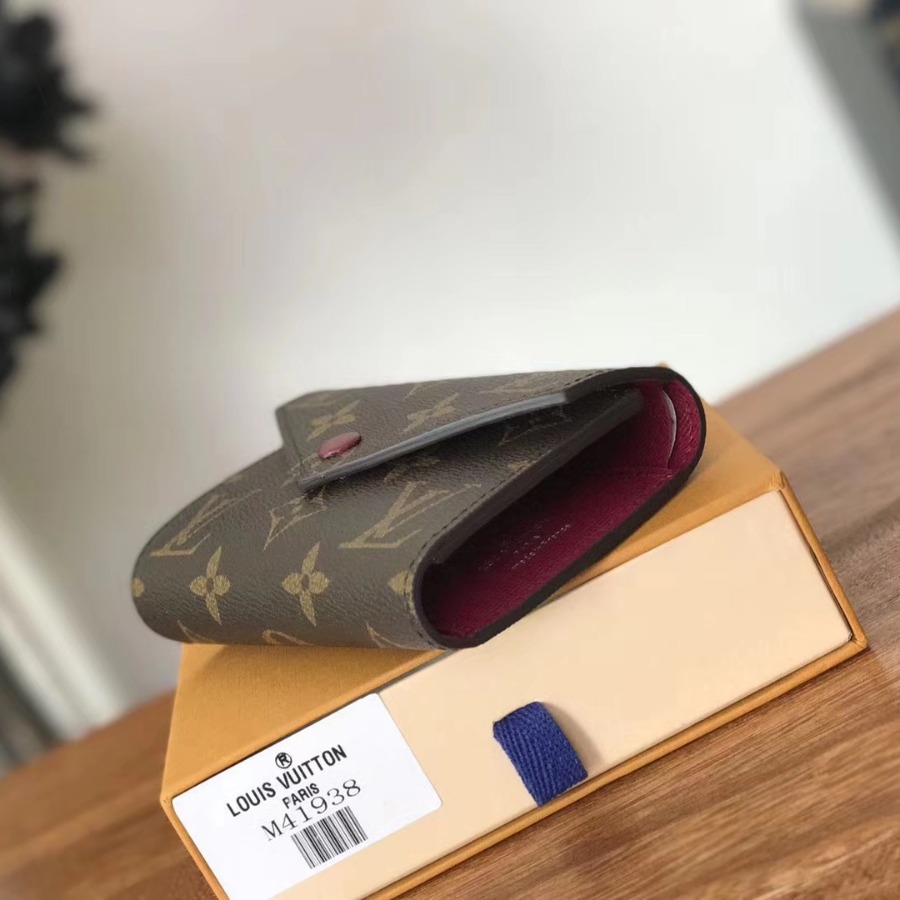 M41938, Louis Vuitton LV, VICTORINE WALLET, Monogram Canvas