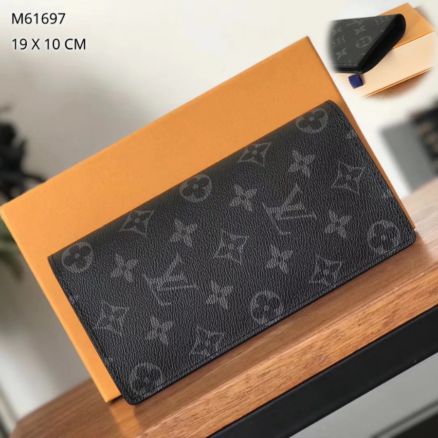 M61697, Louis Vuitton LV, BRAZZA WALLET