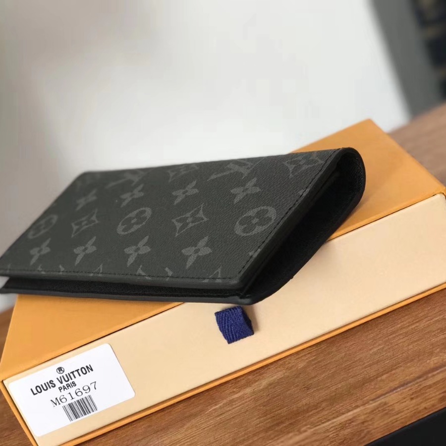 M61697, Louis Vuitton LV, BRAZZA WALLET