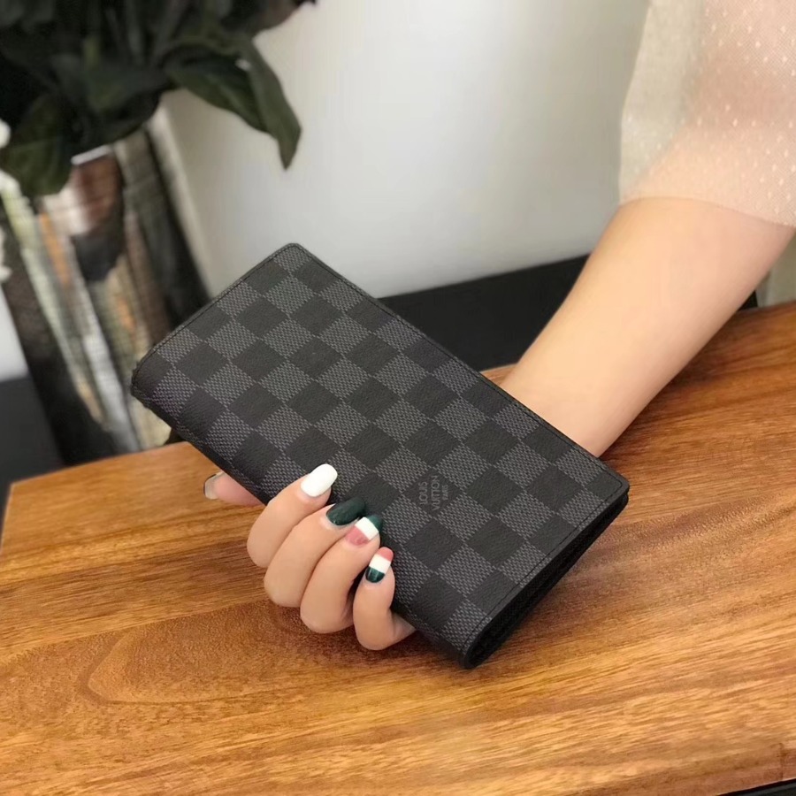 N62665, Louis Vuitton LV, BRAZZA WALLET