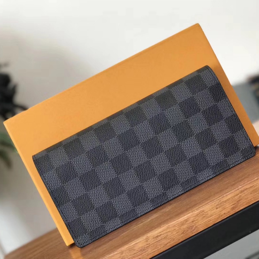 N62665, Louis Vuitton LV, BRAZZA WALLET
