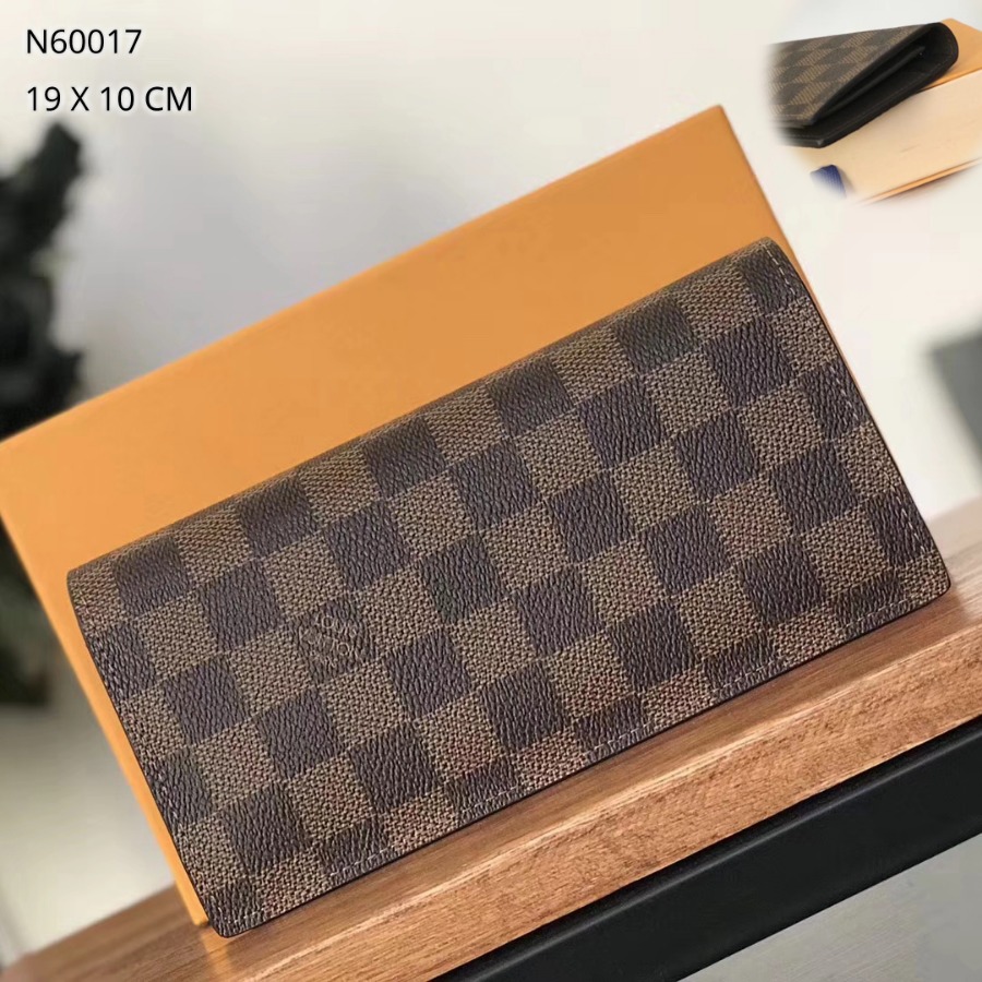N60017, Louis Vuitton LV, BRAZZA WALLET