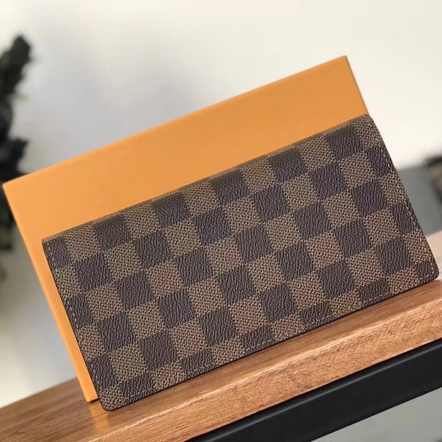 N60017, Louis Vuitton LV, BRAZZA WALLET