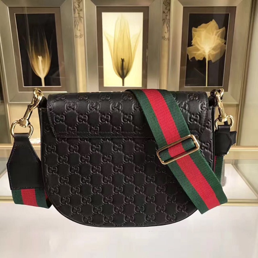 Gucci Padlock Gucci Signature leather shoulder bag, 453189 