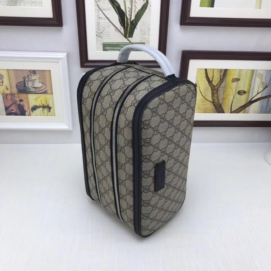 Gucci GG Supreme toiletry case, Womens Cosmetic Bags