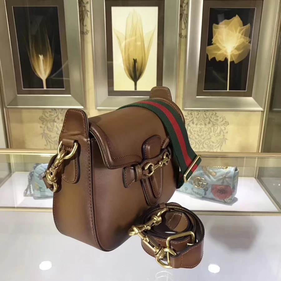 Gucci Gucci Lady Web Leather Shoulder Bag, 380573