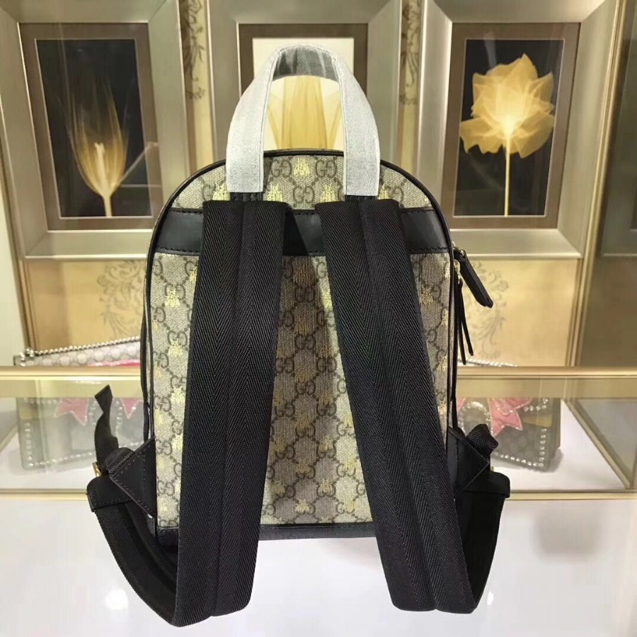 Gucci GG Supreme bees backpack 427042