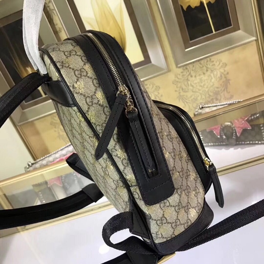 Gucci GG Supreme bees backpack 427042