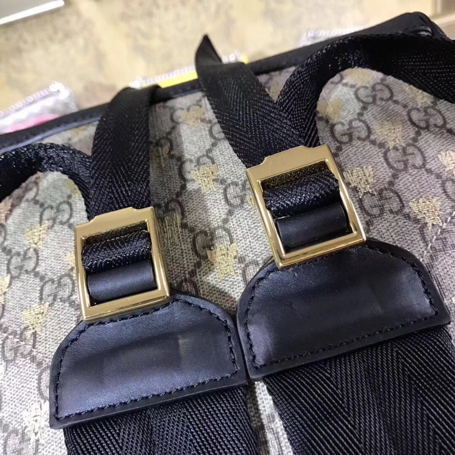 Gucci GG Supreme bees backpack 427042
