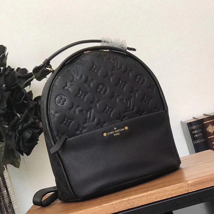 M44016, LOUIS VUITTON LV, SORBONNE BACKPACK Monogram Empreinte leather