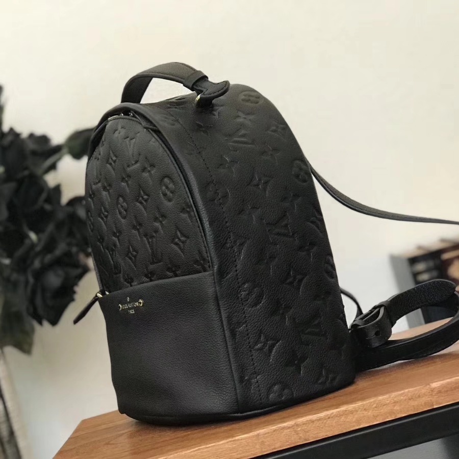 M44016, LOUIS VUITTON LV, SORBONNE BACKPACK Monogram Empreinte leather