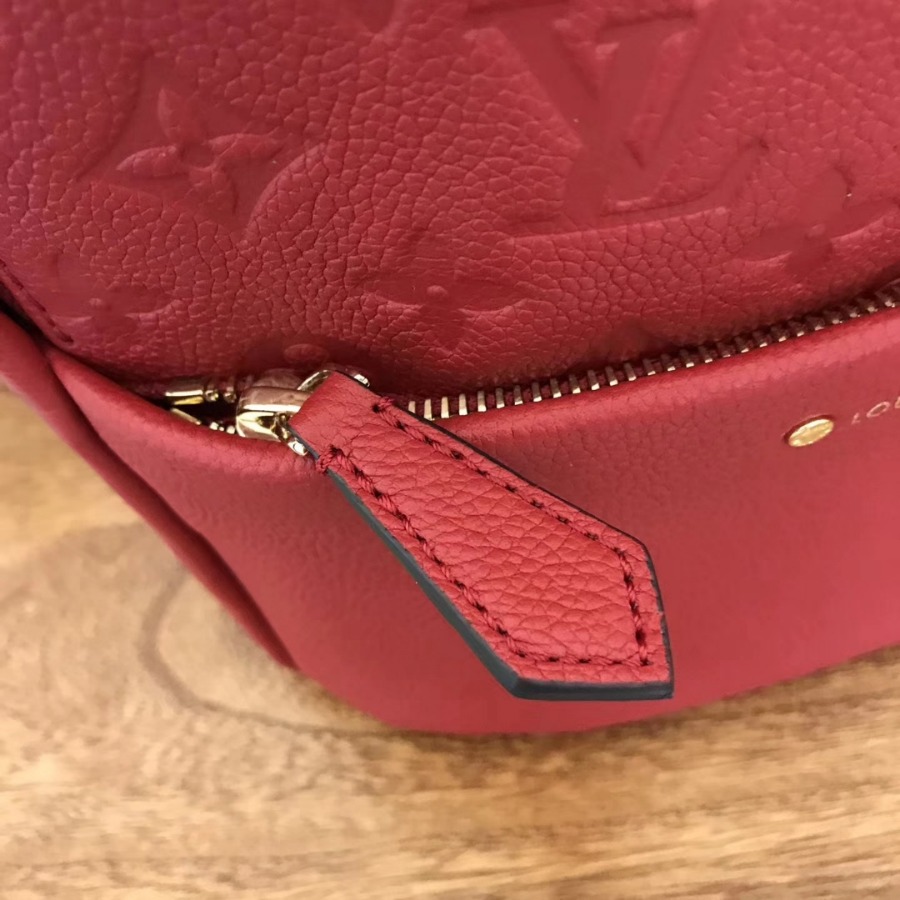 M44015, LOUIS VUITTON LV, SORBONNE BACKPACK Monogram Empreinte leather