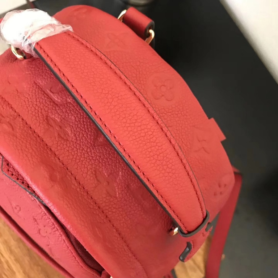 M44015, LOUIS VUITTON LV, SORBONNE BACKPACK Monogram Empreinte leather