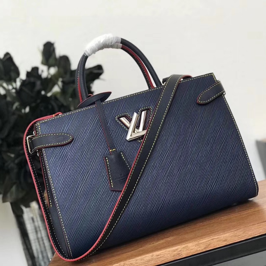 M54980, LOUIS VUITTON LV, TWIST TOTE EPI HANDBAG