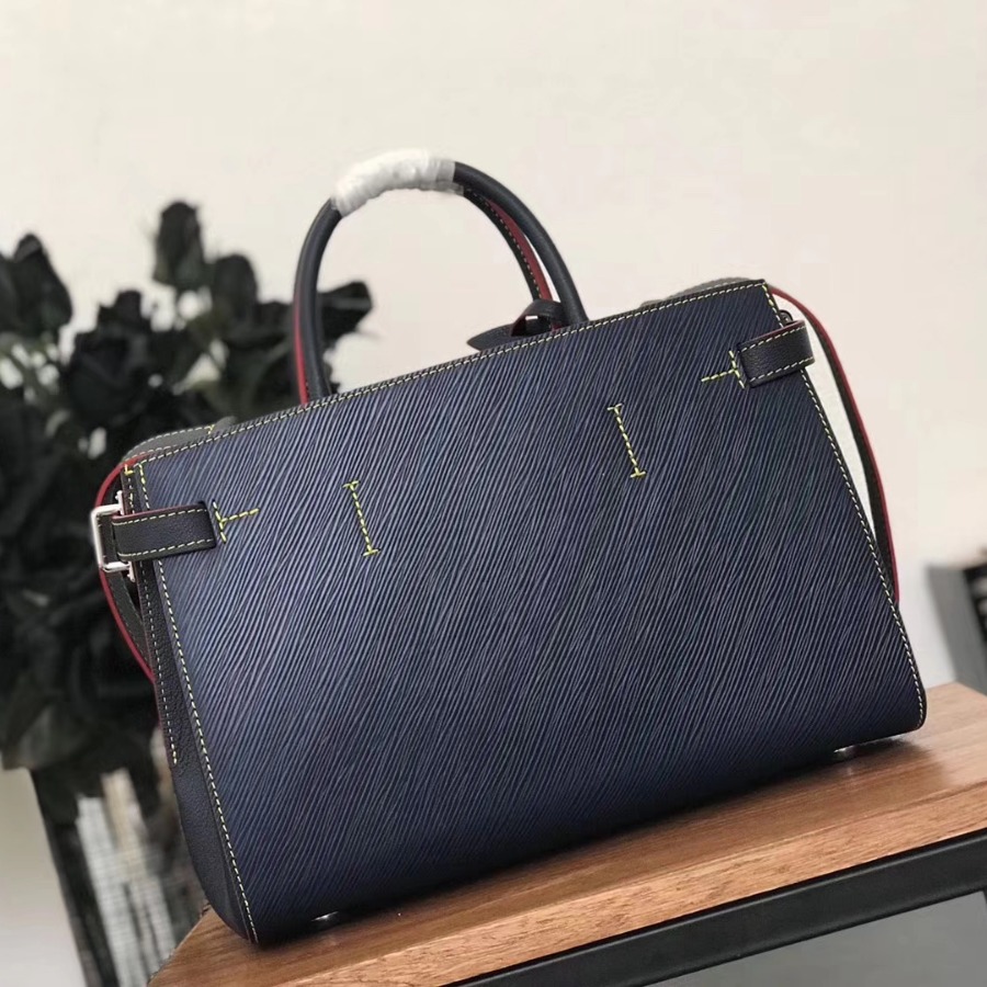 M54980, LOUIS VUITTON LV, TWIST TOTE EPI HANDBAG