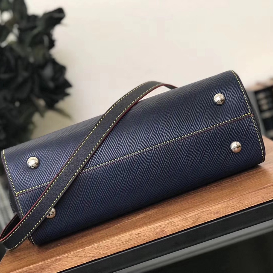 M54980, LOUIS VUITTON LV, TWIST TOTE EPI HANDBAG
