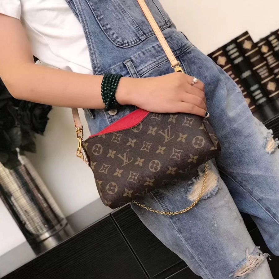 M41638, PALLAS CLUTCH, Louis Vuitton LV Bag CLUTCHES & EVENING