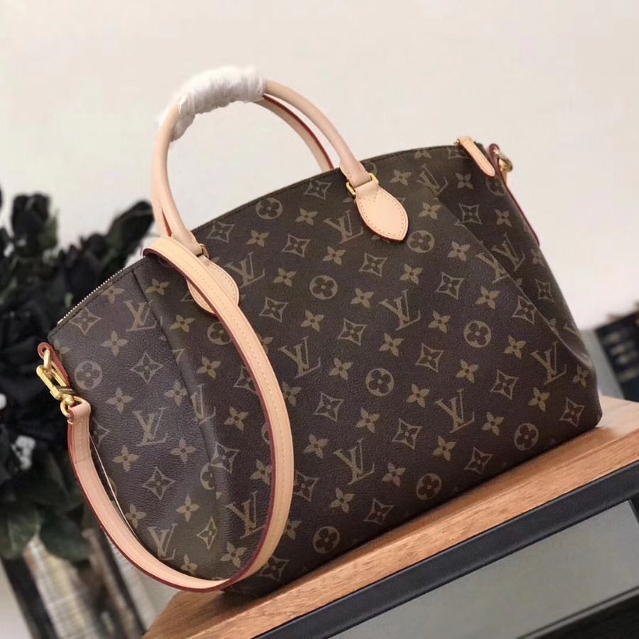 M48814, TURENNE MM, Louis Vuitton LV Handbags, 15.4 x 9.4 x 5.5 inches 