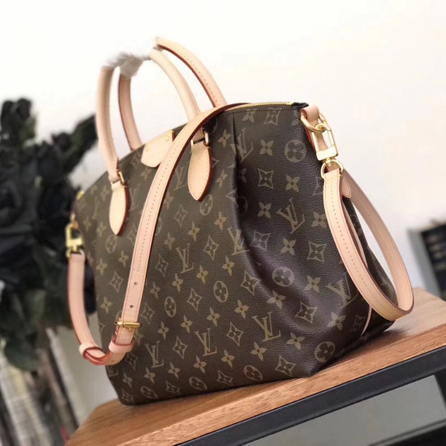 M48814, TURENNE MM, Louis Vuitton LV Handbags, 15.4 x 9.4 x 5.5 inches 