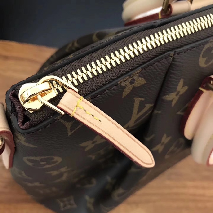 M48814, TURENNE MM, Louis Vuitton LV Handbags, 15.4 x 9.4 x 5.5 inches 