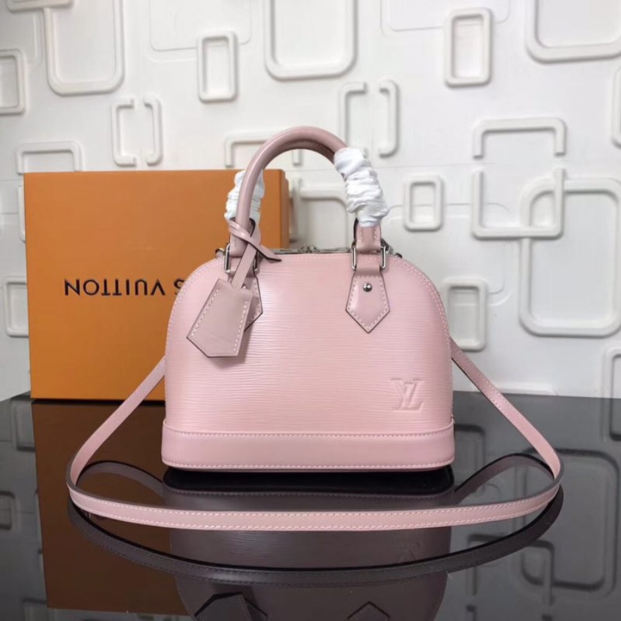 M41327, ALMA BB Epi Leather Handbag, Louis Vuitton LV