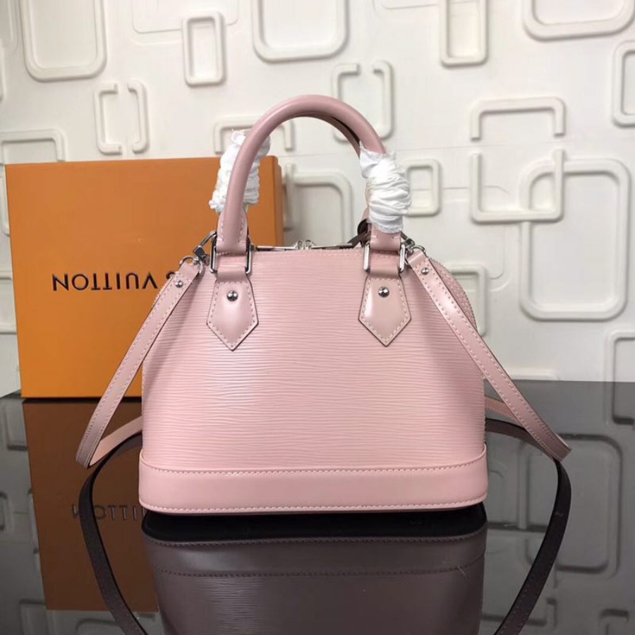 M41327, ALMA BB Epi Leather Handbag, Louis Vuitton LV