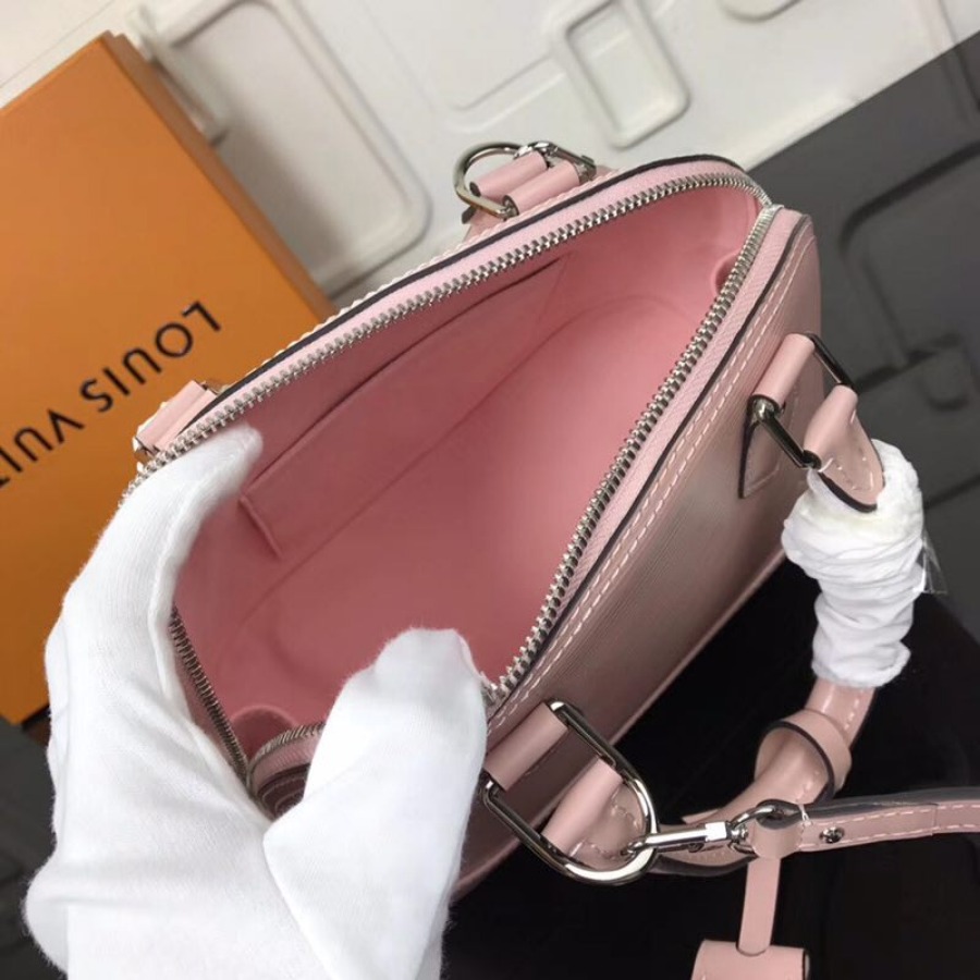 M41327, ALMA BB Epi Leather Handbag, Louis Vuitton LV