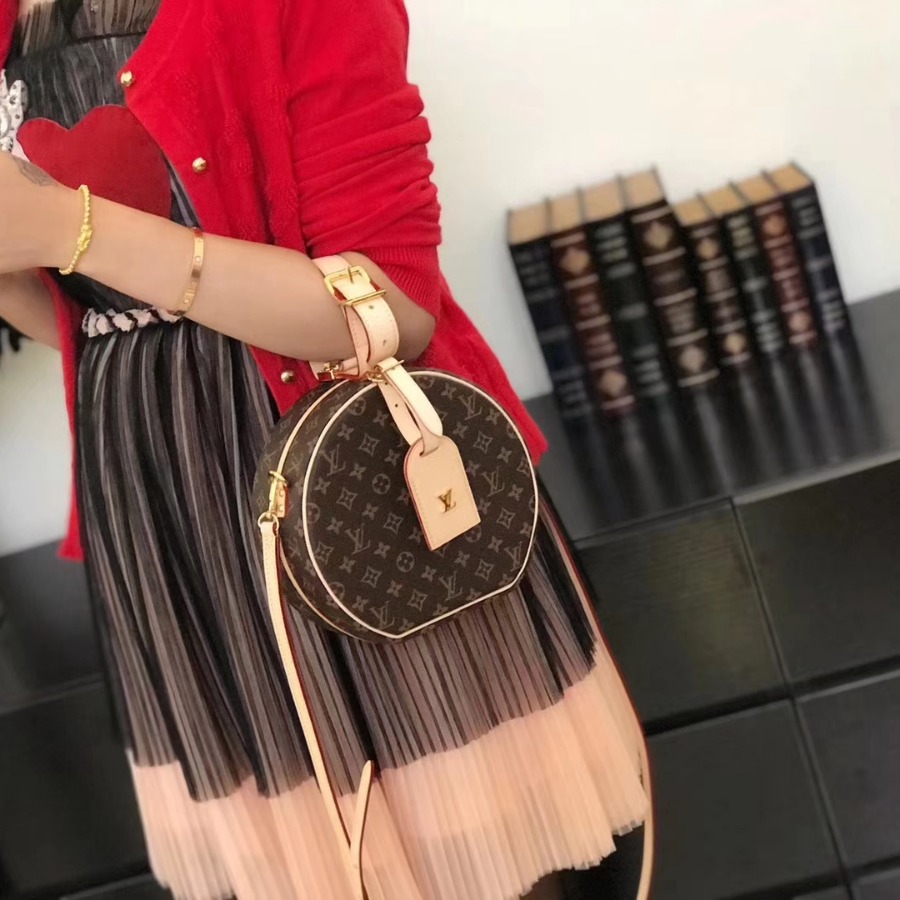 M43514, PETITE BOITE CHAPEAU, Louis Vuitton LV, Monogram canvas